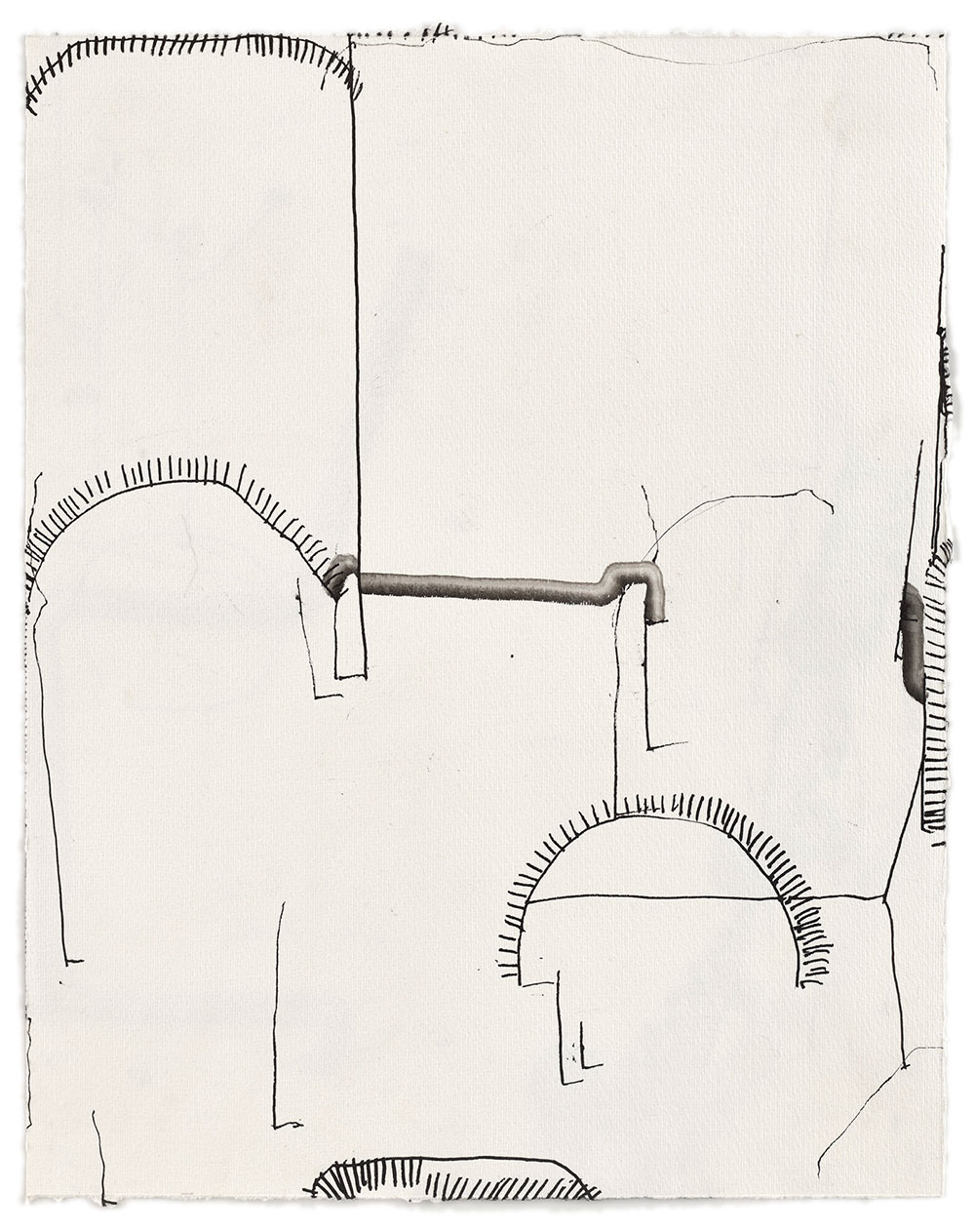 Zeichnung © Jana Troschke 01-04-2022 | Tusche | 44 x 35 cm