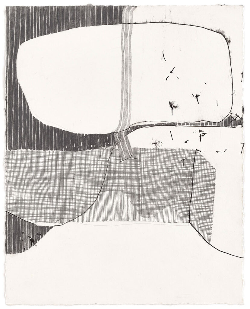 Zeichnung © Jana Troschke 01-07-2022 | Bleistift Tusche | 44 x 34,7 cm