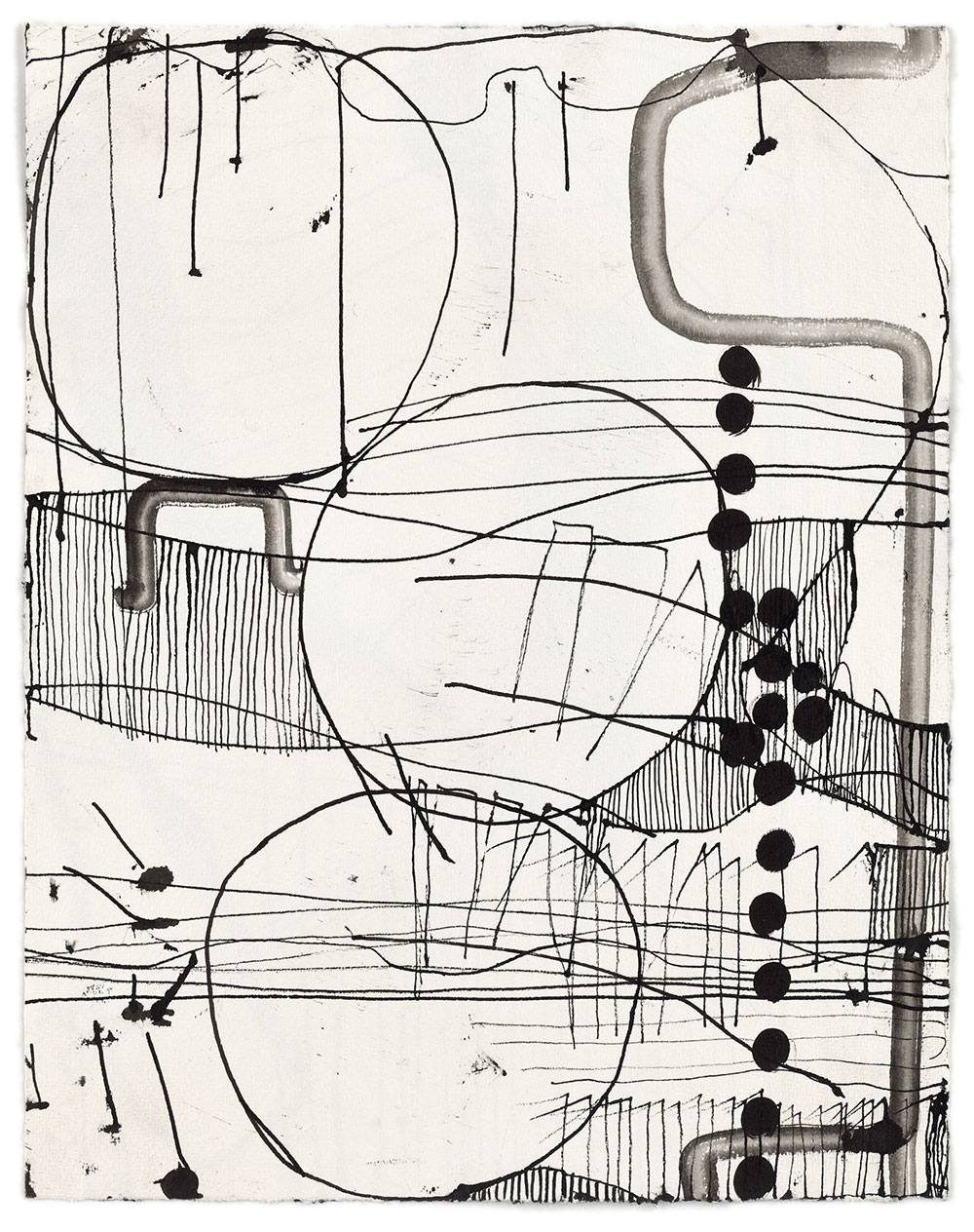 Zeichnung © Jana Troschke | 04-03-2022 | Tusche | 44x34,7 cm