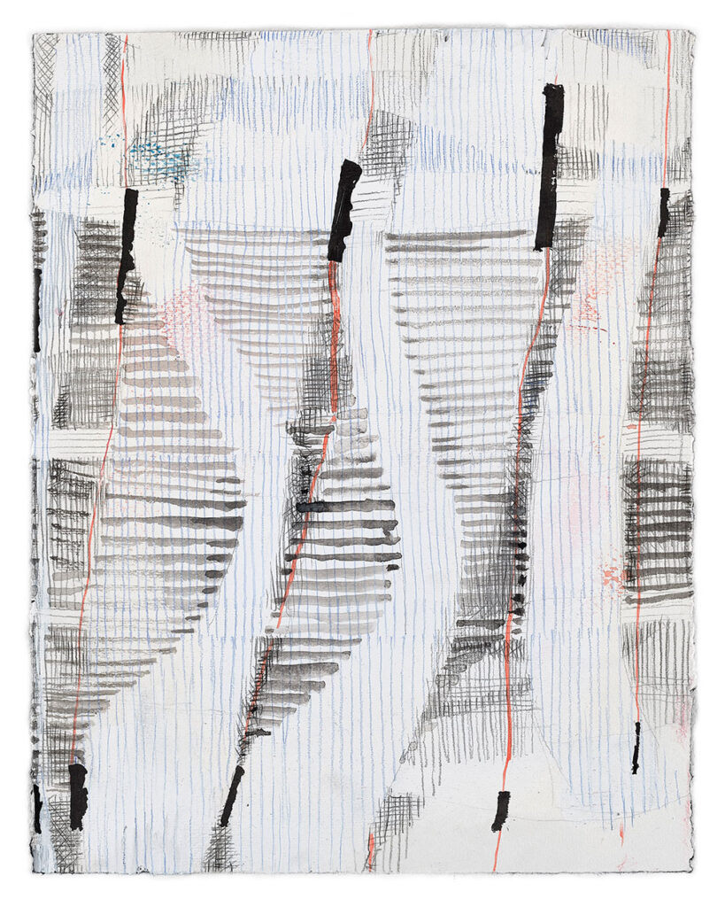 Zeichnung © Jana Troschke 13-01-2024 | Acryl Tusche Bleistift | 39 x 44 cm