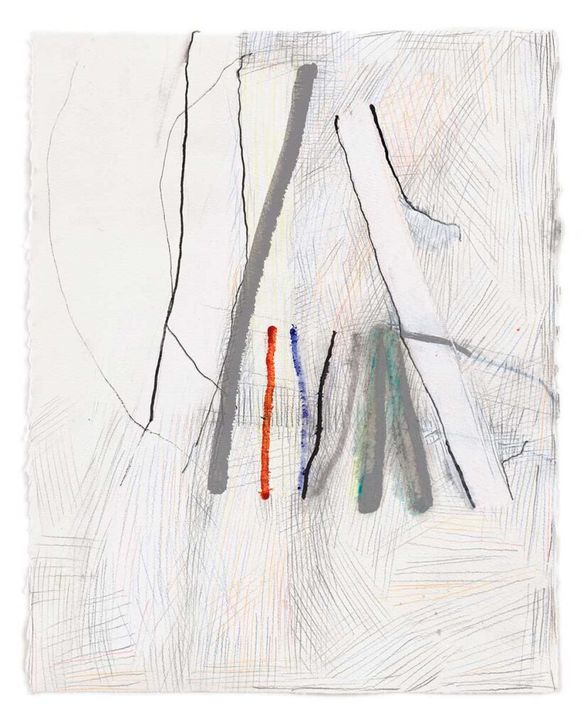 Zeichnung © JanaTroschke | 06-02-2025 | Bleistift Buntstift Tusche | 29x37