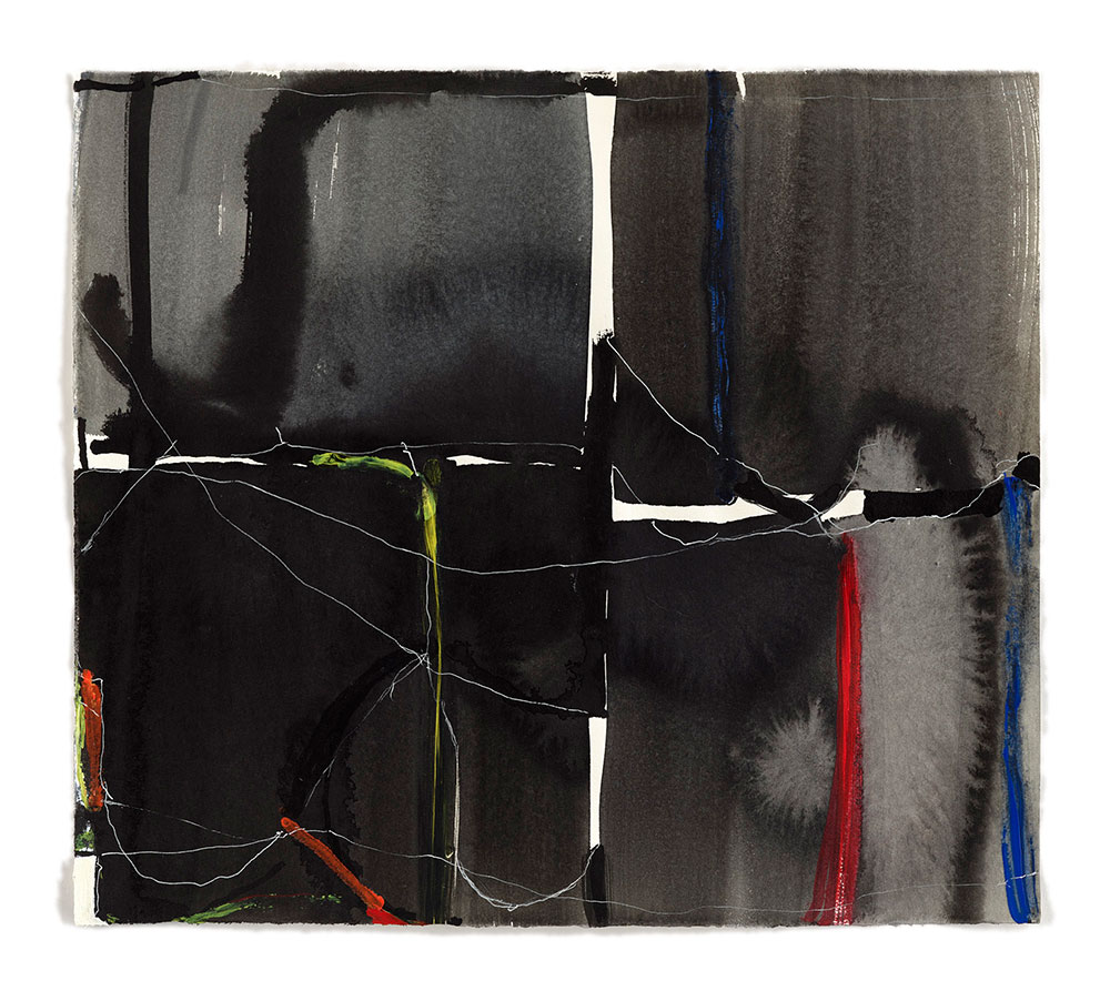 Zeichnung © Jana Troschke 14-10-2023 | Tusche Acryl Lackstift | 43,5 x 39 cm