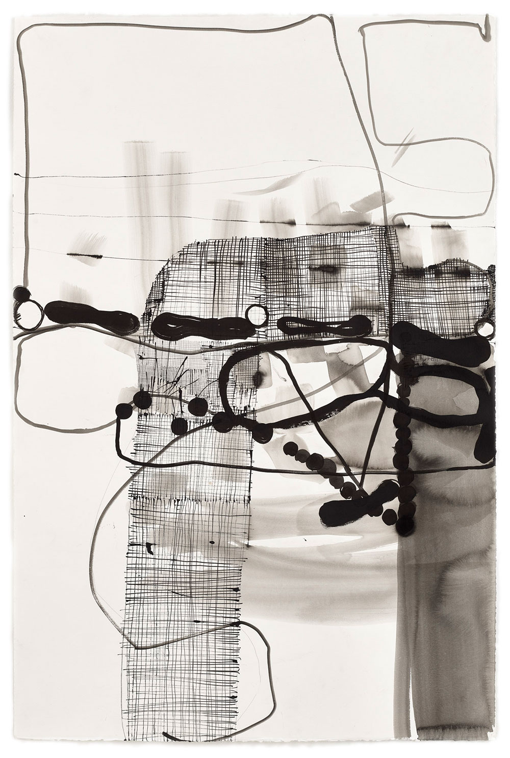 Zeichnung © Jana Troschke 14-11-2022 | Tusche | 120 x 80 cm