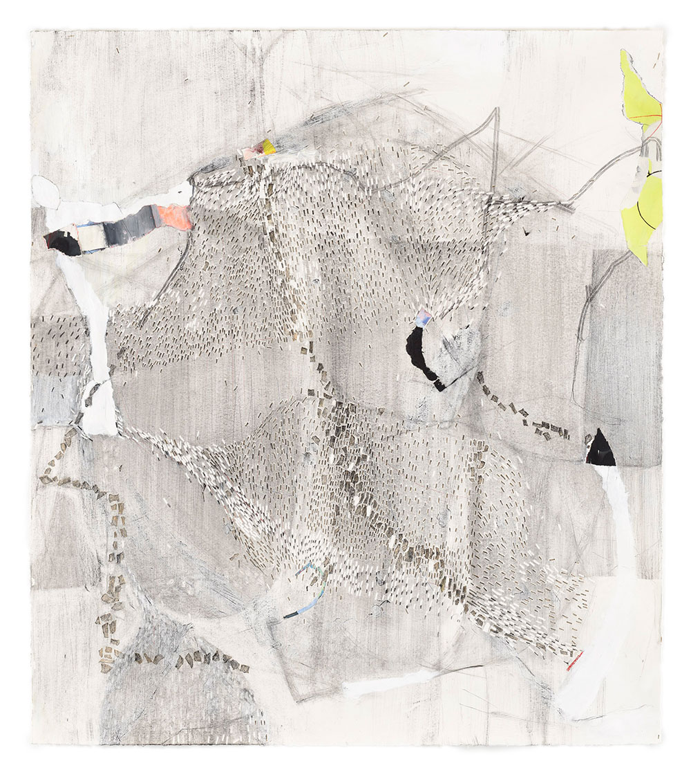 Zeichnung © Jana Troschke 20-11-2023 | Buntstift Tusche Acryl | 140 x 123,5