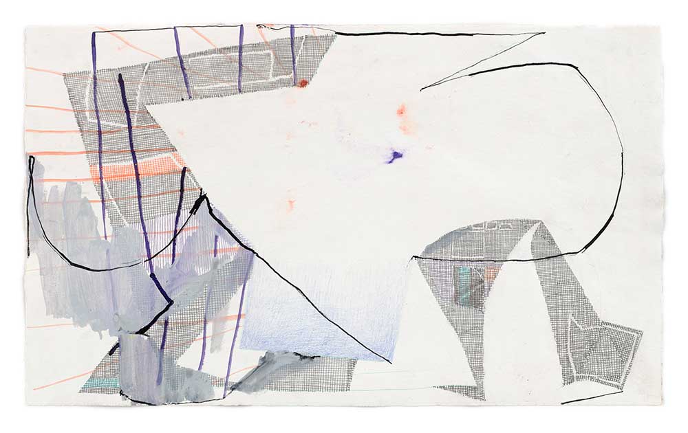 Zeichnung © JanaTroschke | 22-01-2025 | Bleistift Buntstift Tusche | 39,3 x 66