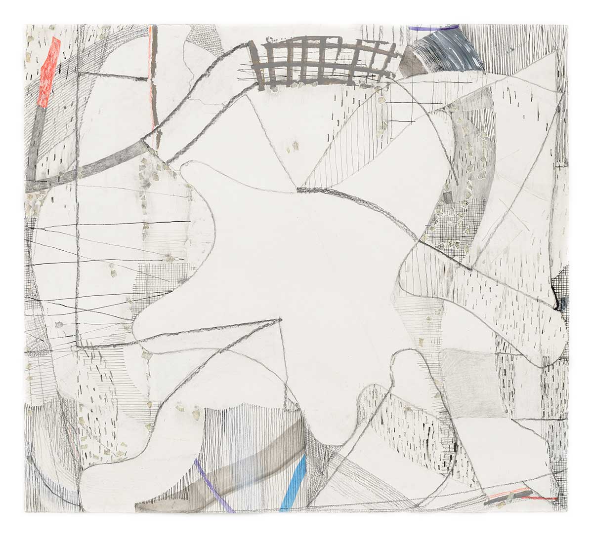 Zeichnung © JanaTroschke | 29-12-2025 | Bleistift Tusche Acryl | 80x89